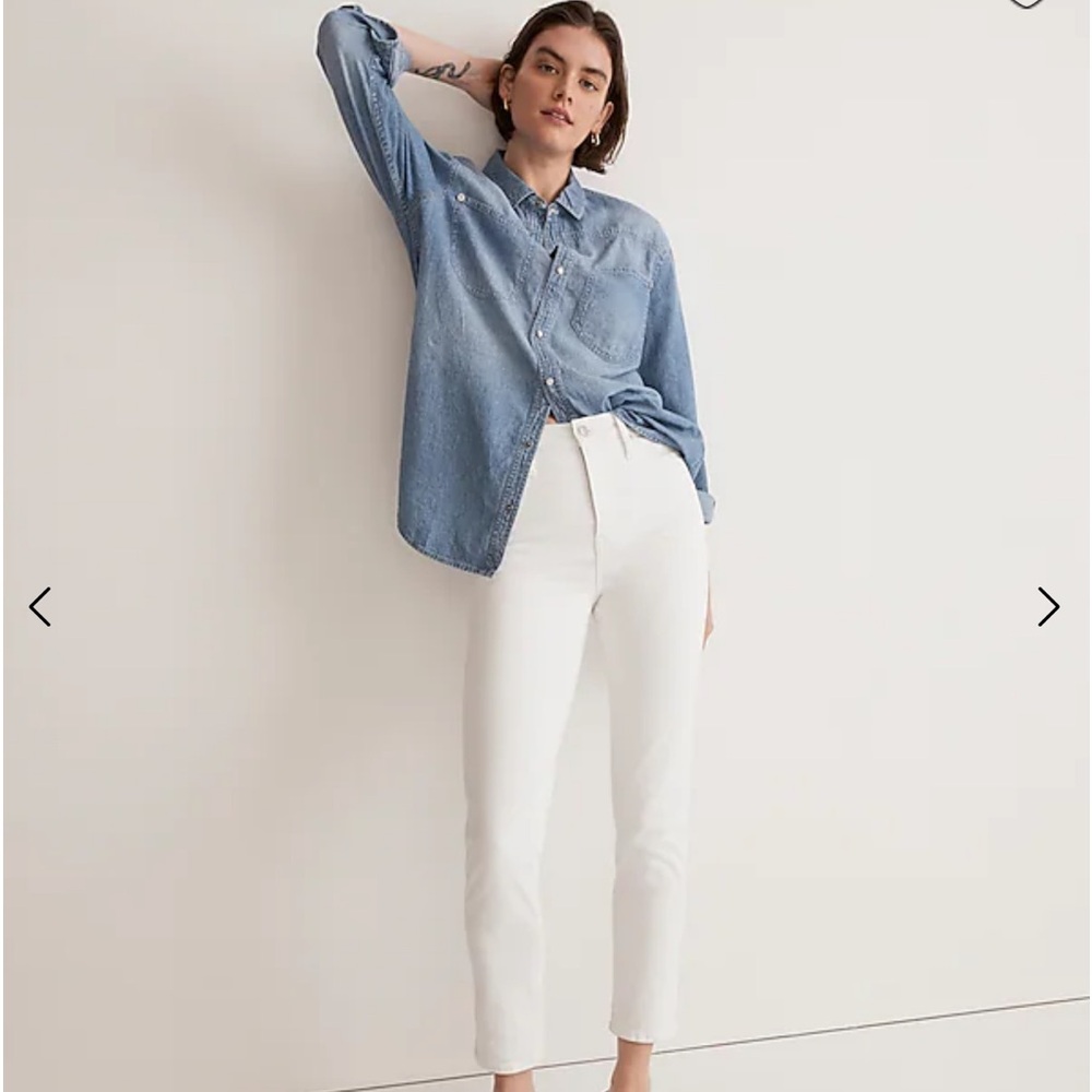 Madewell Stovepipe Jeans Sz 33T #WW
